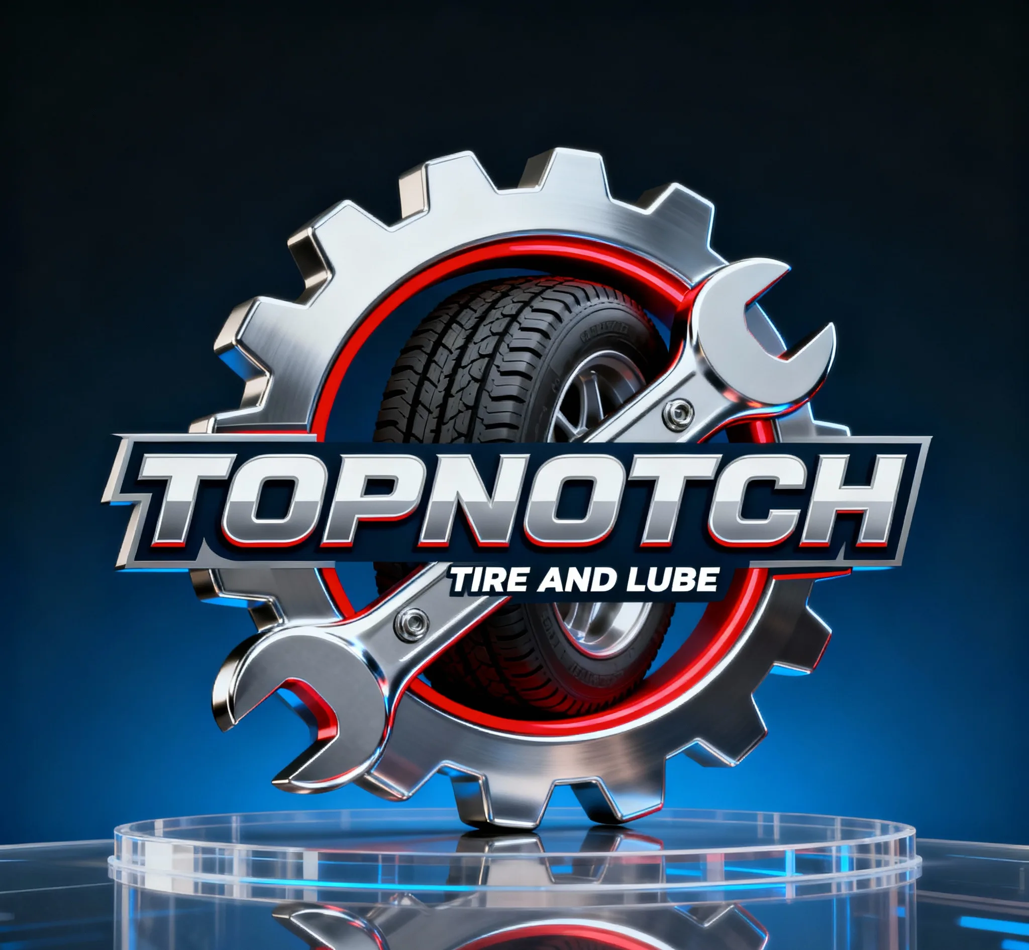 Topnotch Tire And Lube logo